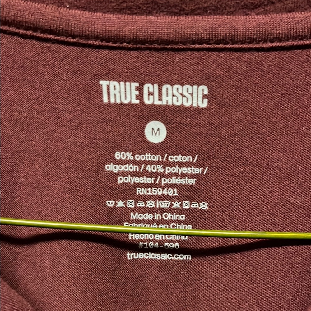Red Polo Shirt Short Sleeve Knit Versatile - Picture 2 of 3